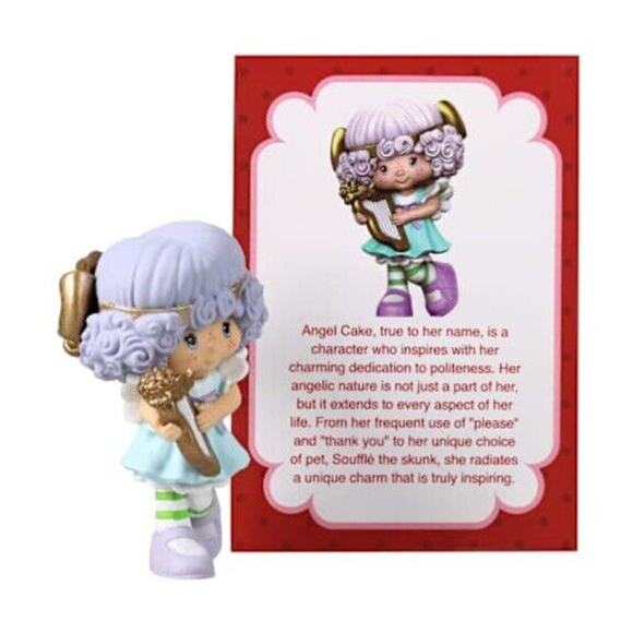 🔥The World Of Strawberry Shortcake Angel Cake Mini Figure CheeBee TLS BNWT💥 - Picture 3 of 4